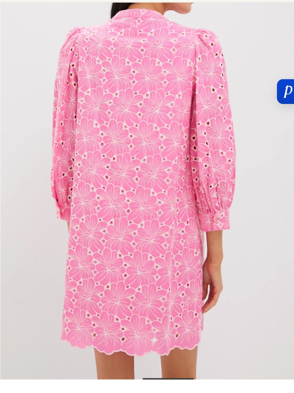 NWT Pomander Place Eyelet Samantha Dress, Large - Picture 2 of 12